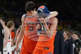 NCAA Illinois UConn Basketball