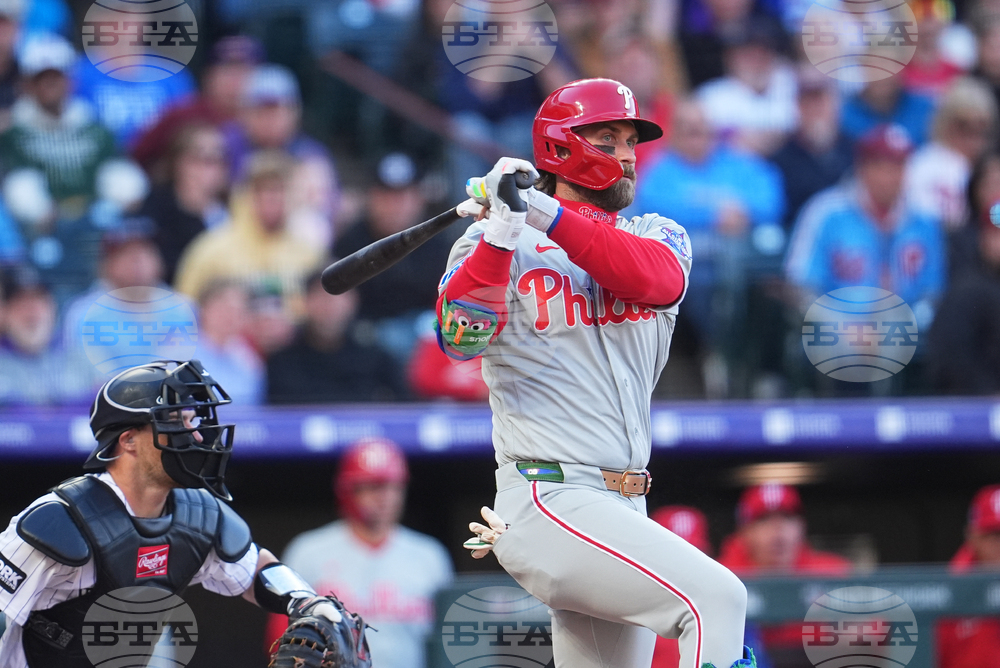 Phillies Rockies Baseball