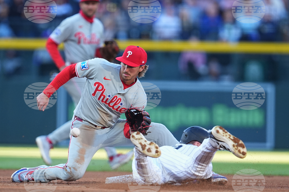 Phillies Rockies Baseball