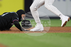 Marlins Yankees Baseball