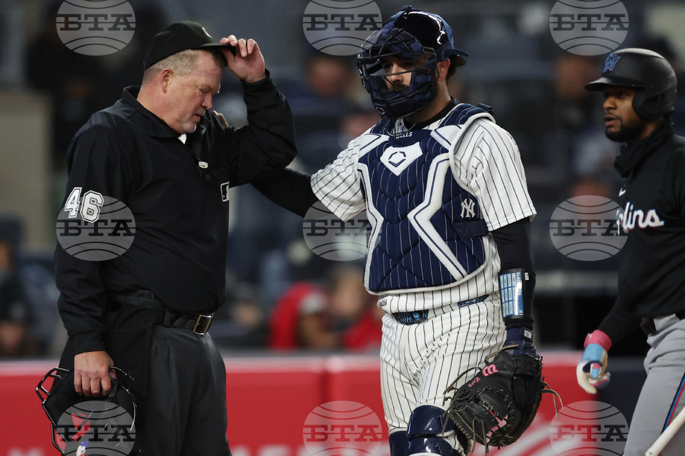 Marlins Yankees Baseball