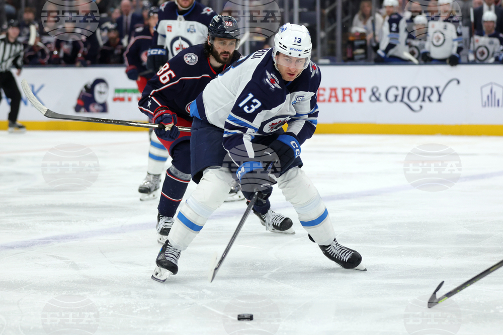 Jets Blue Jackets Hockey