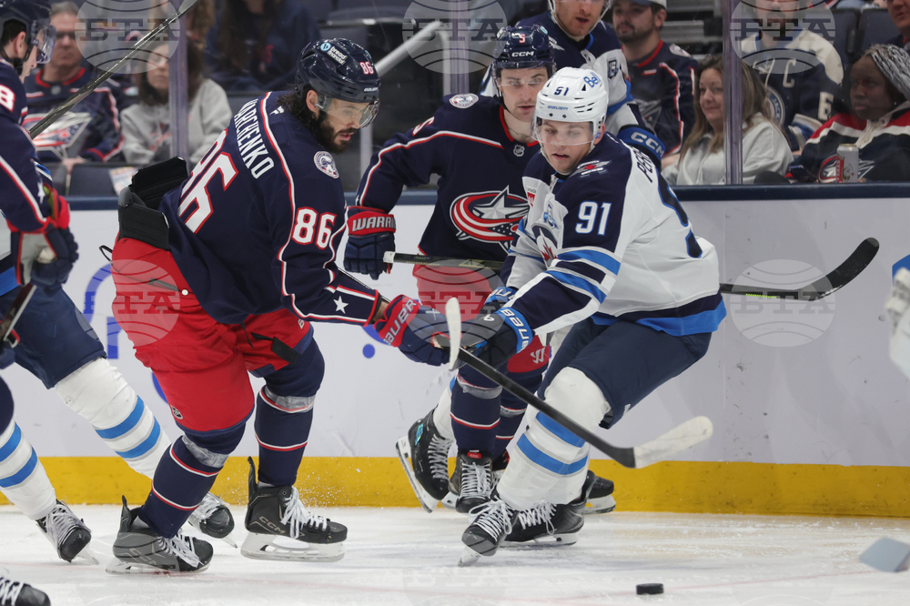 Jets Blue Jackets Hockey