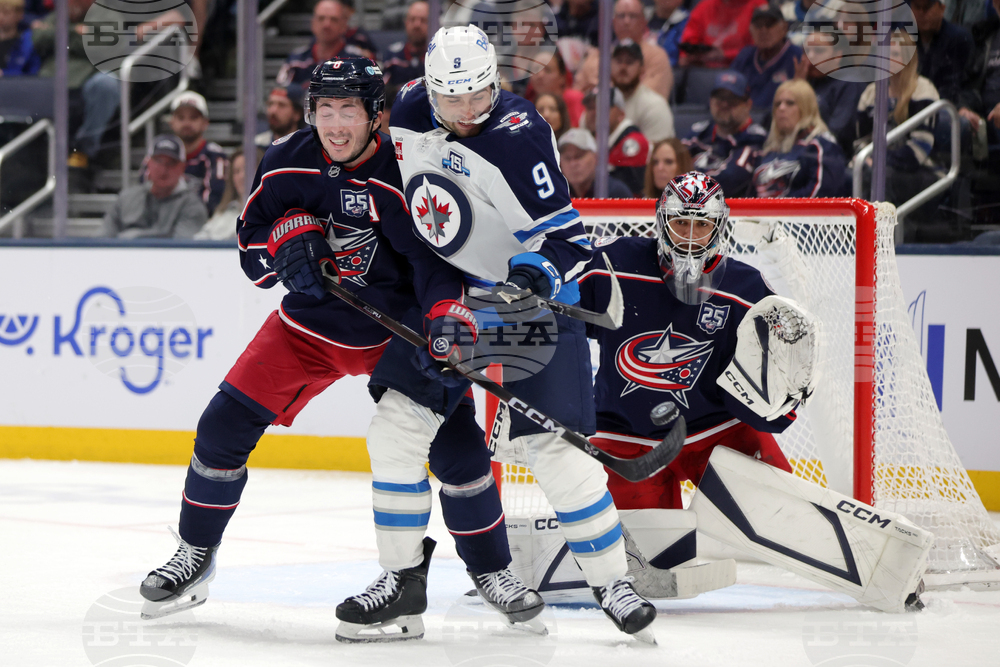 Jets Blue Jackets Hockey