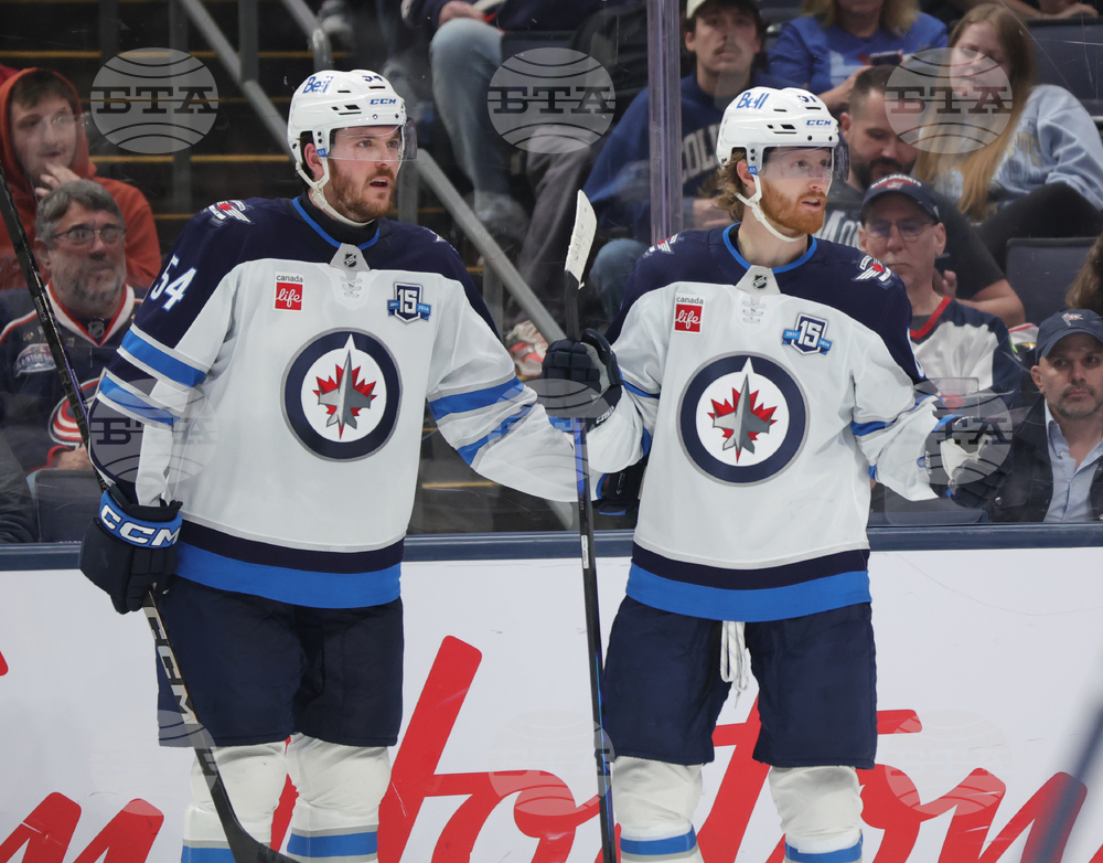 Jets Blue Jackets Hockey