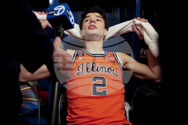 NCAA Illinois UConn Basketball