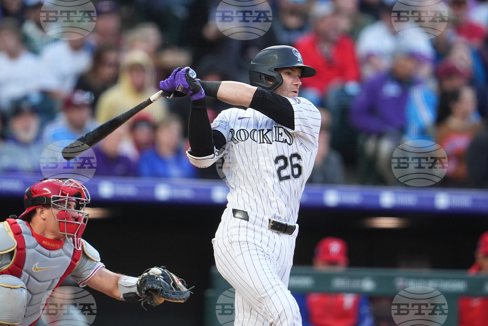 Phillies Rockies Baseball