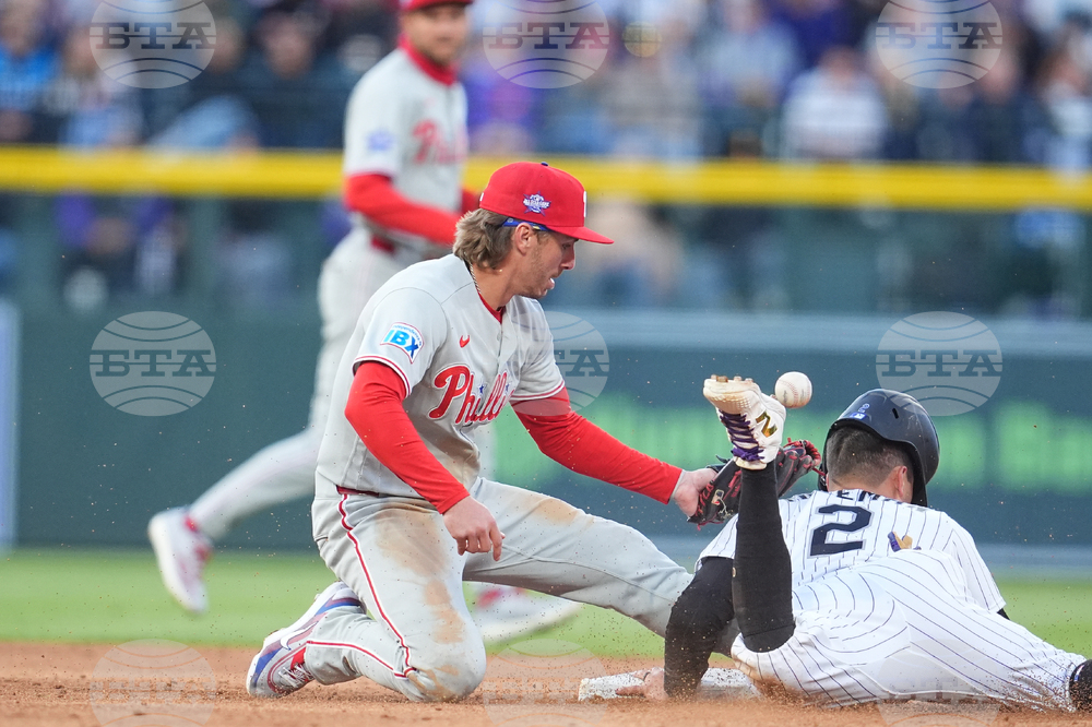 Phillies Rockies Baseball