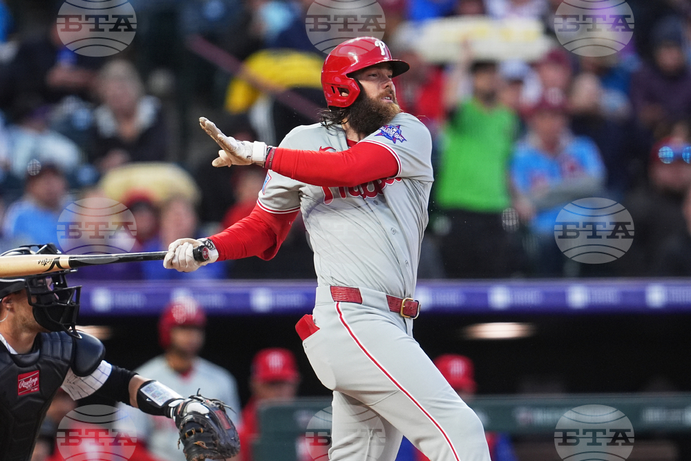 Phillies Rockies Baseball