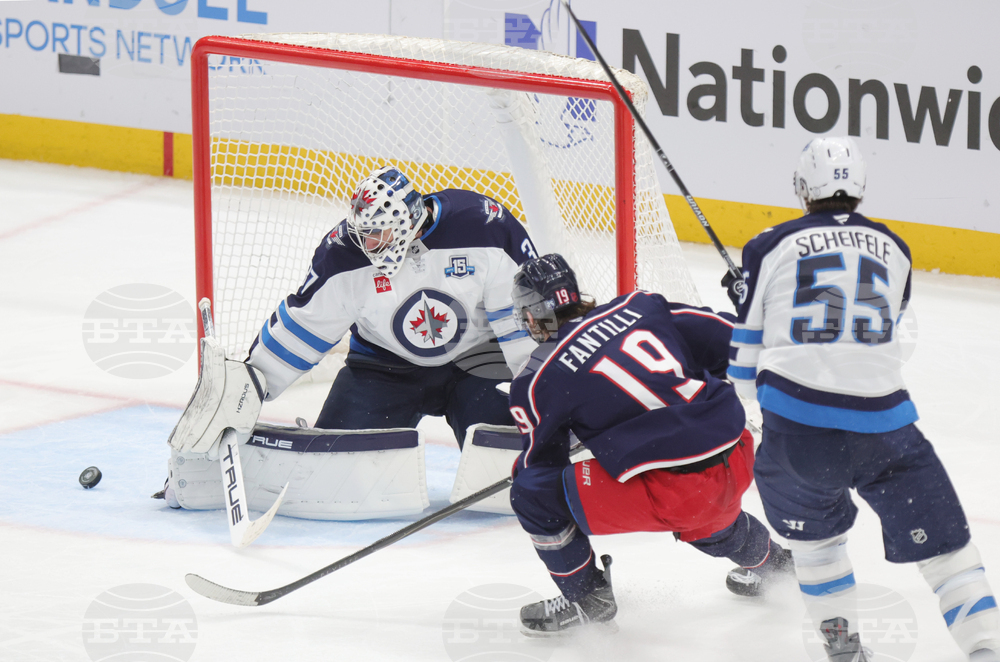 Jets Blue Jackets Hockey