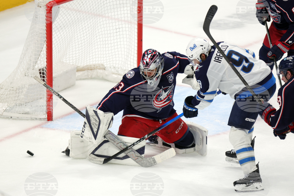 Jets Blue Jackets Hockey