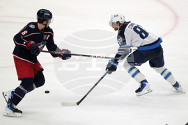 Jets Blue Jackets Hockey