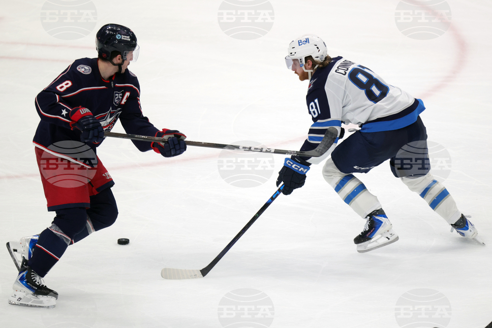 Jets Blue Jackets Hockey