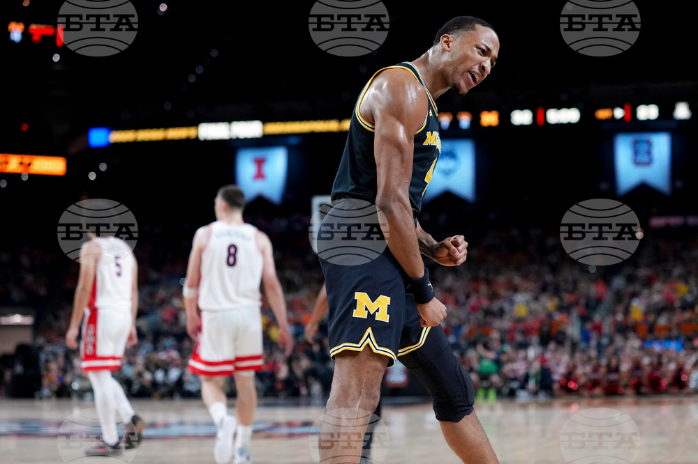 NCAA Michigan Arizona Basketball