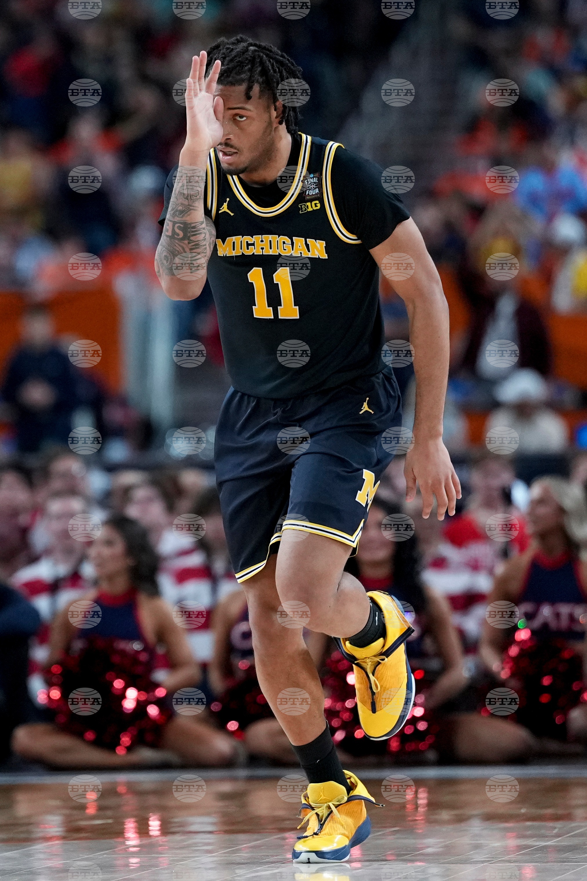 NCAA Michigan Arizona Basketball