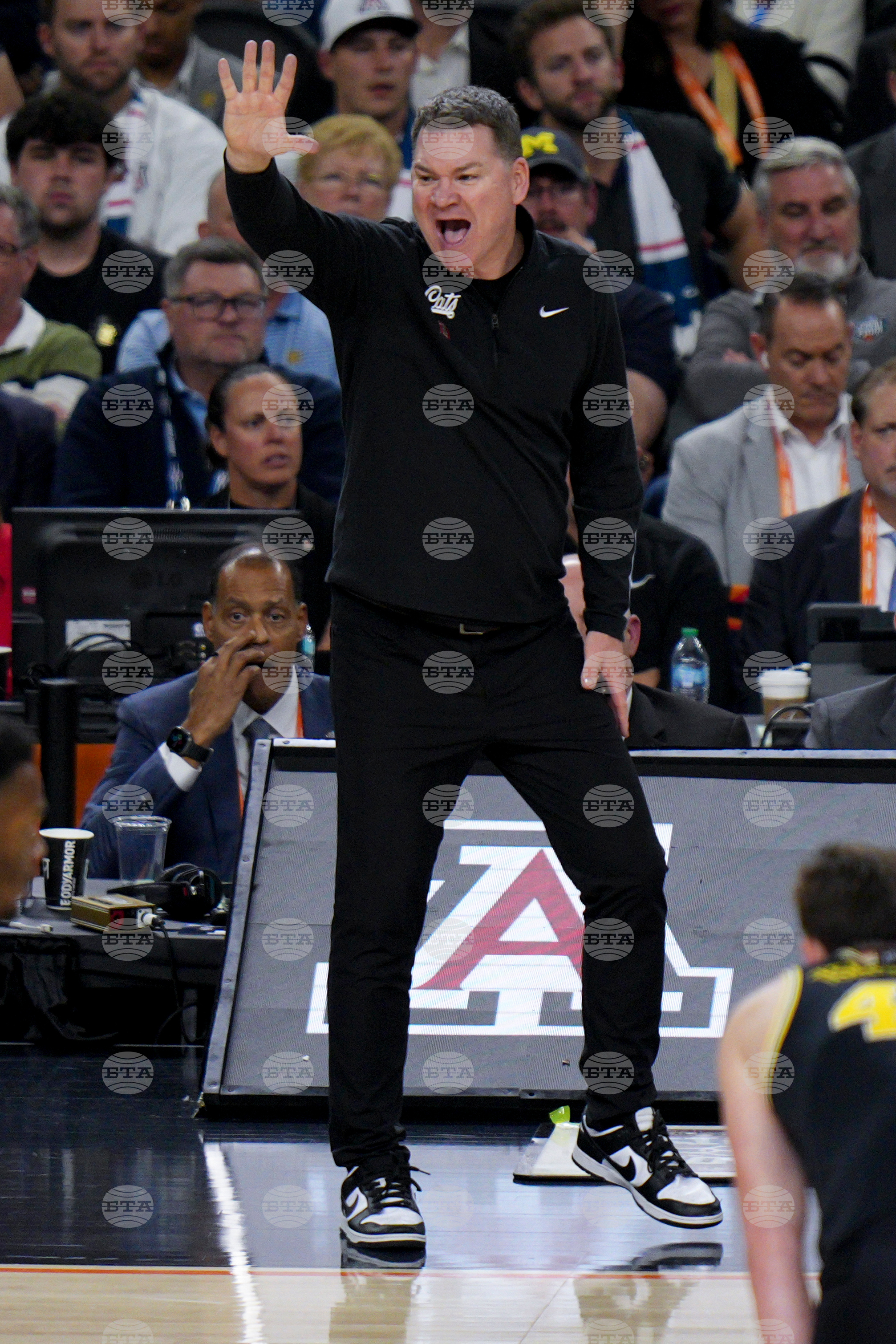 NCAA Michigan Arizona Basketball