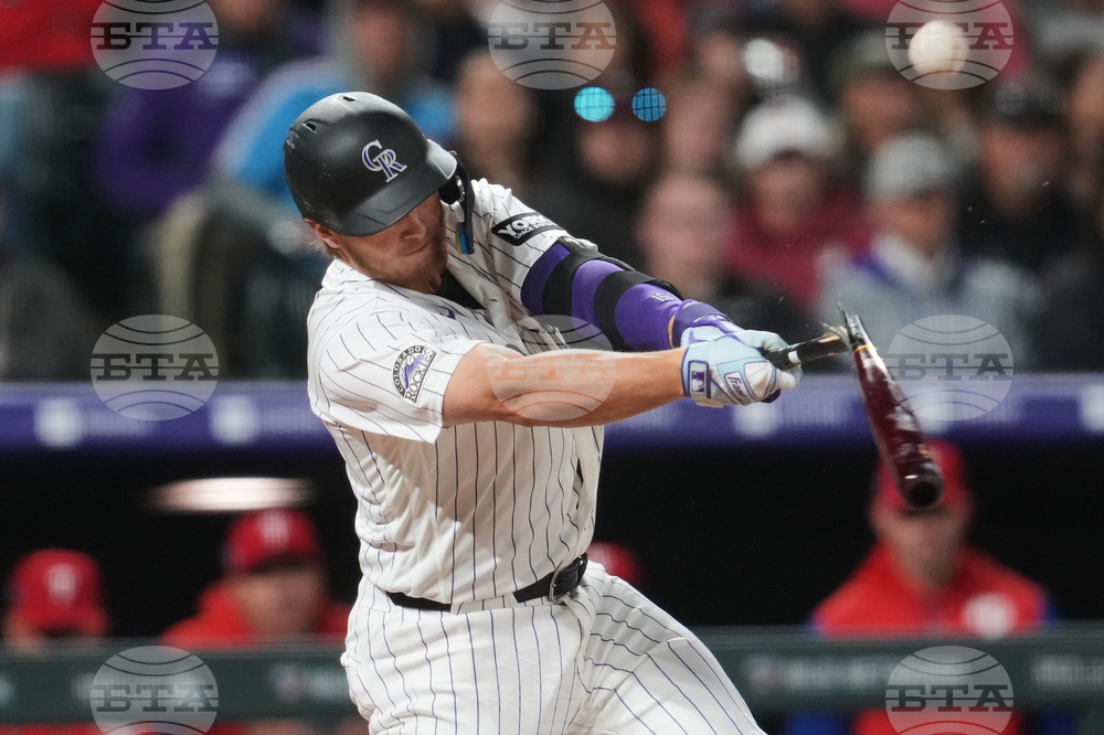 Phillies Rockies Baseball