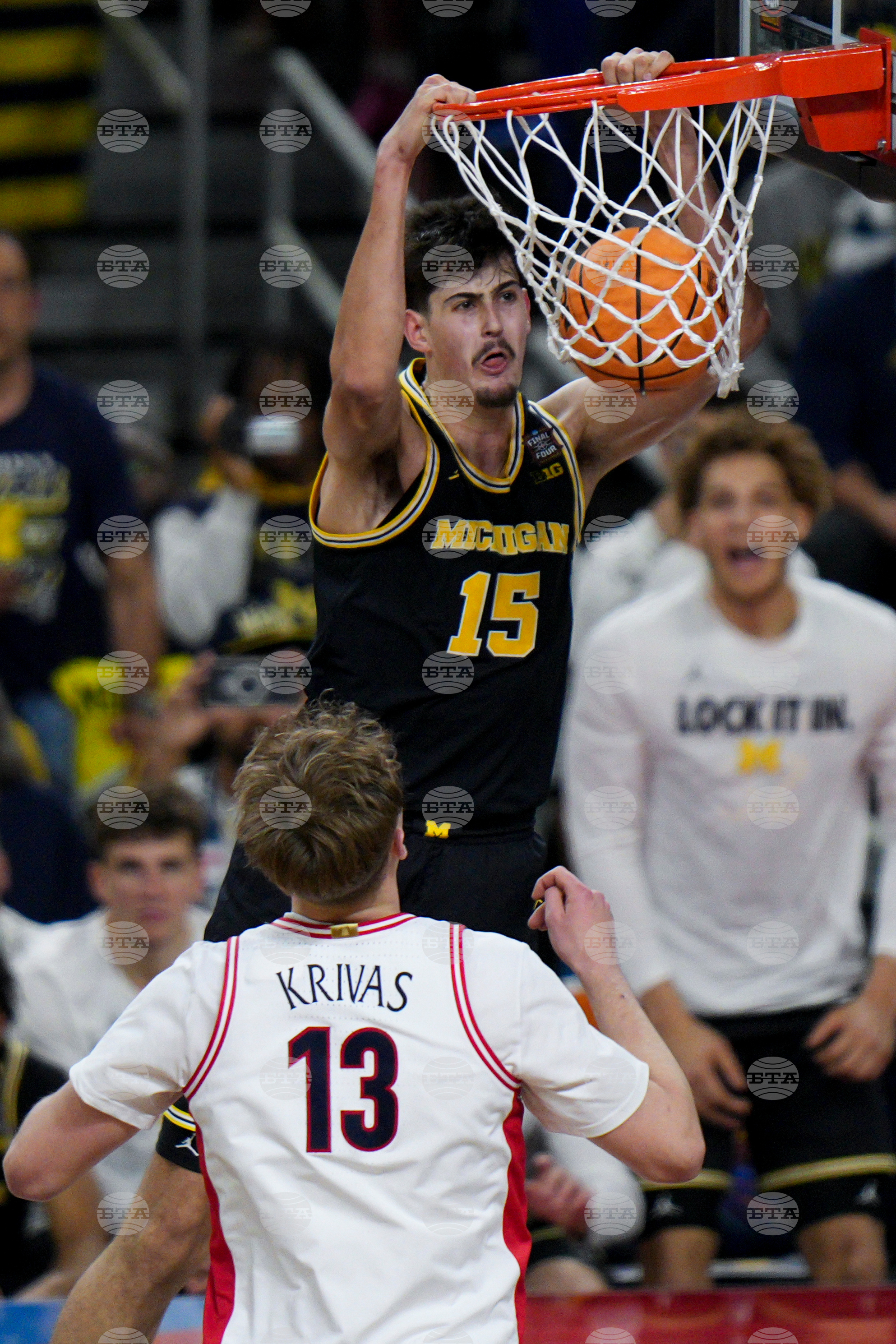 NCAA Michigan Arizona Basketball