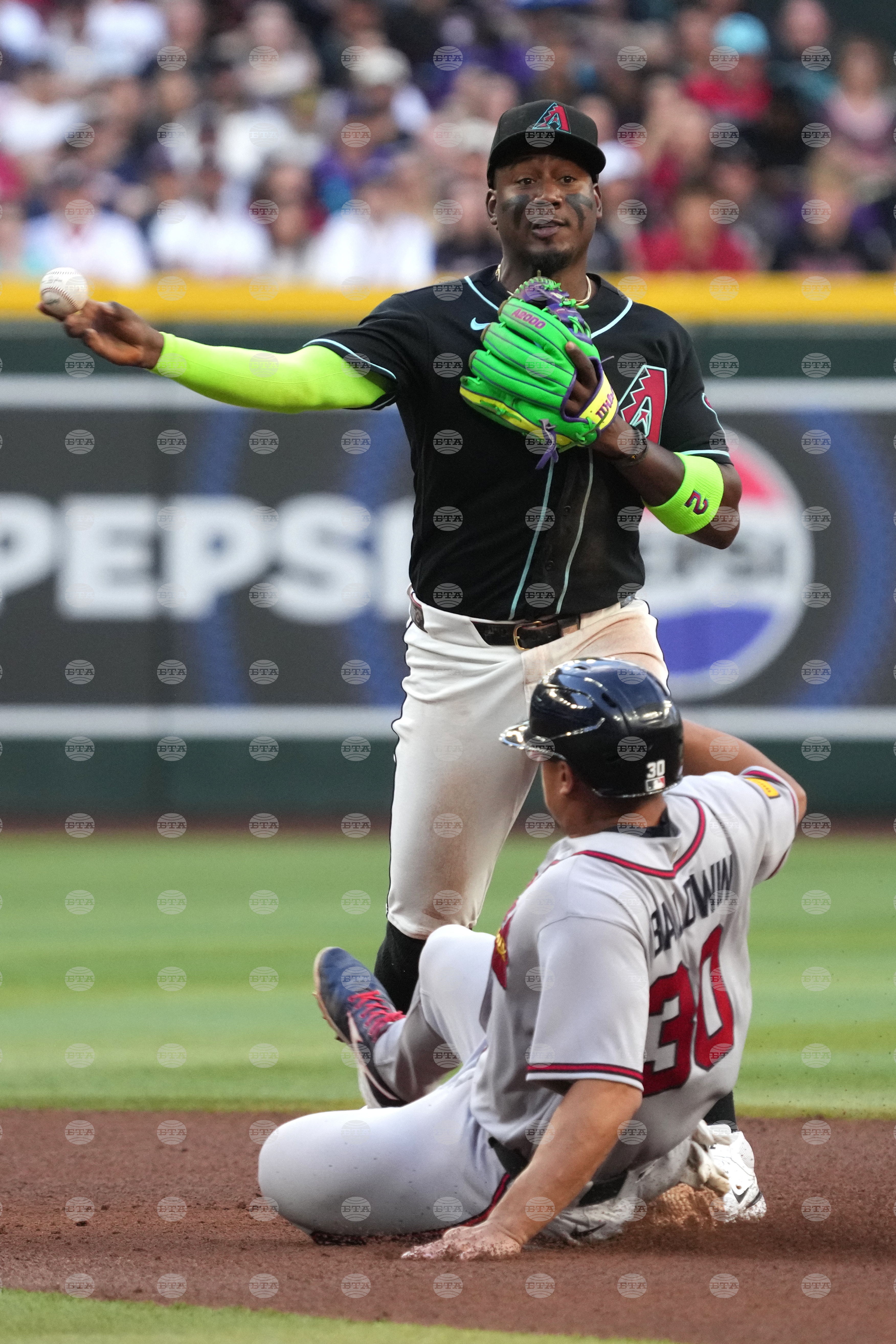 Braves Diamondbacks Baseball