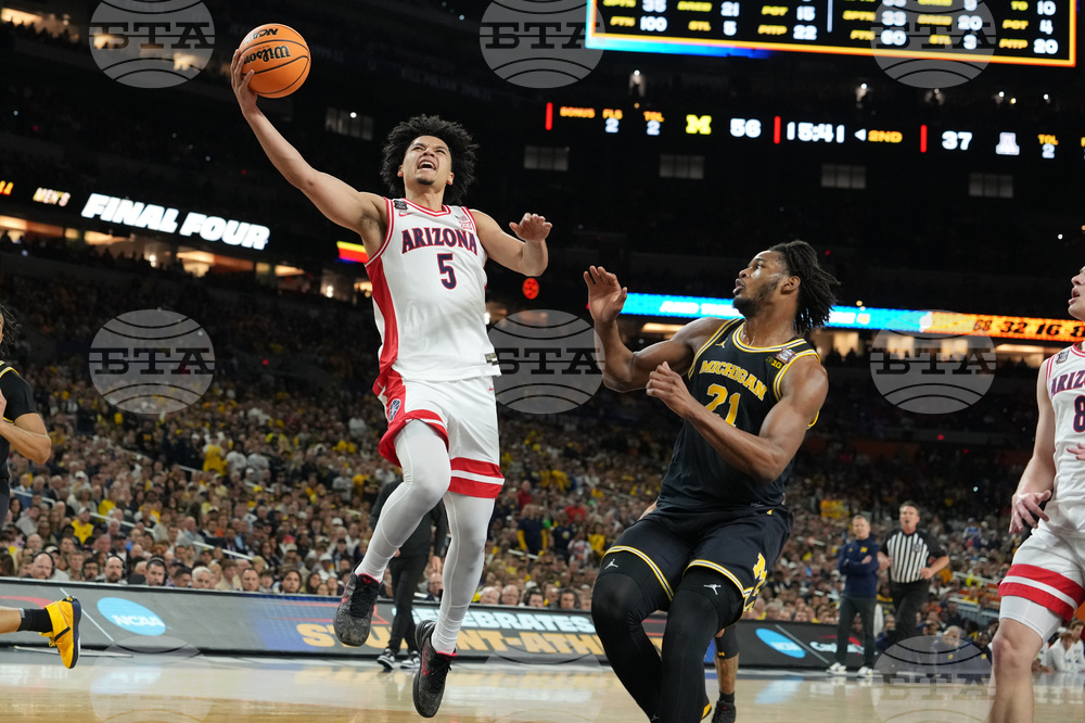 NCAA Michigan Arizona Basketball