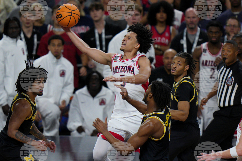 NCAA Michigan Arizona Basketball