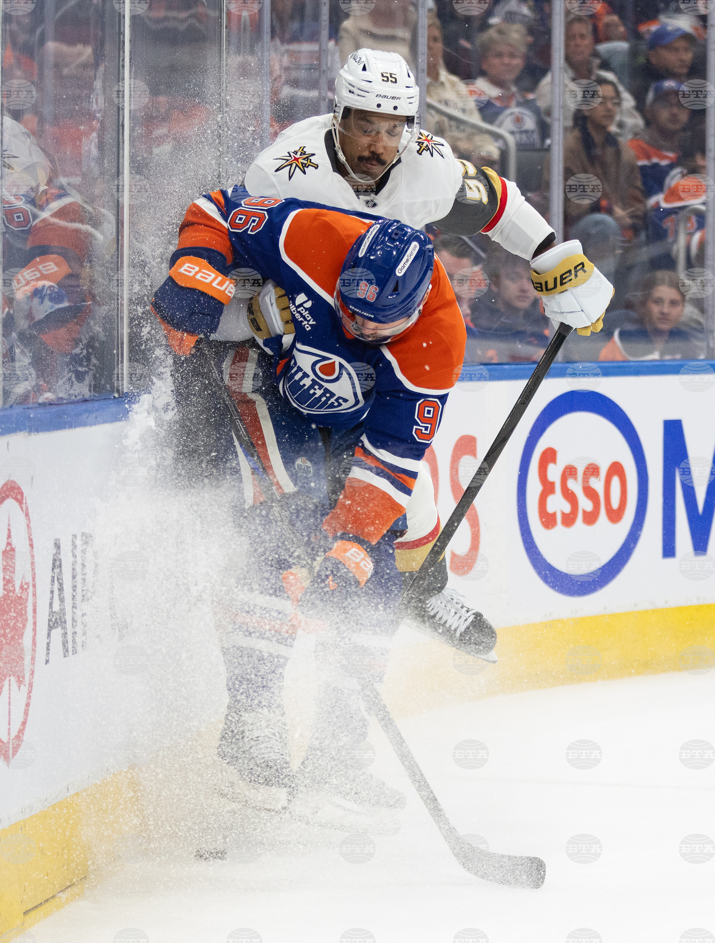 Golden Knights Oilers Hockey