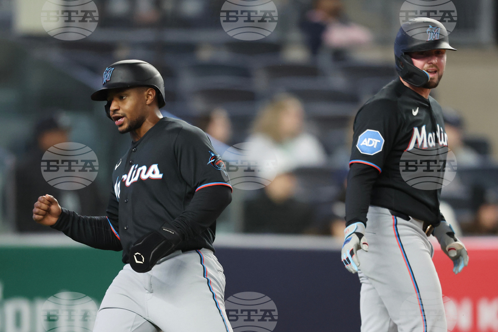 Marlins Yankees Baseball