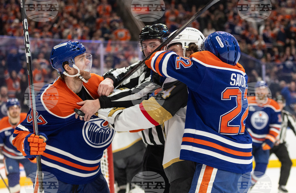 Golden Knights Oilers Hockey