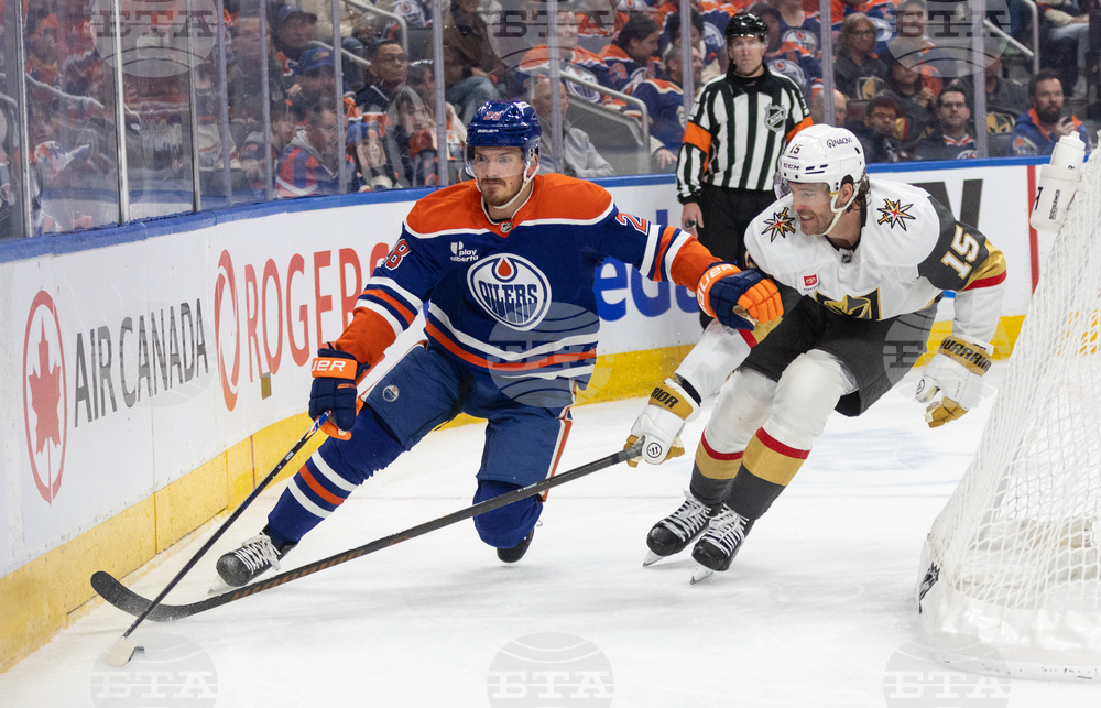 Golden Knights Oilers Hockey