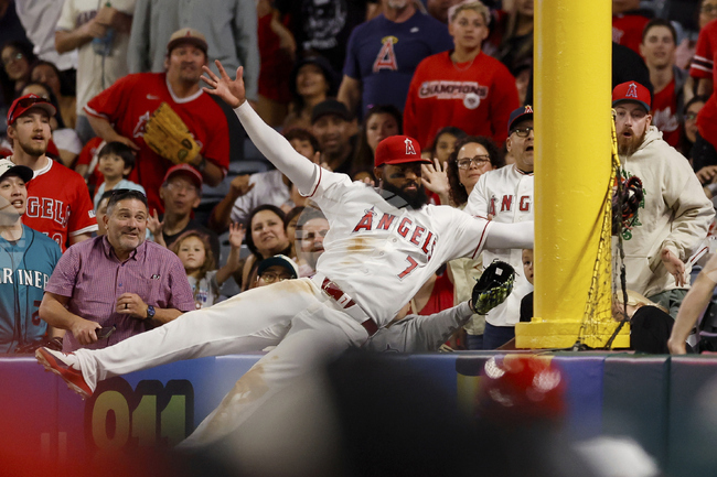 APTOPIX Mariners Angels Baseball