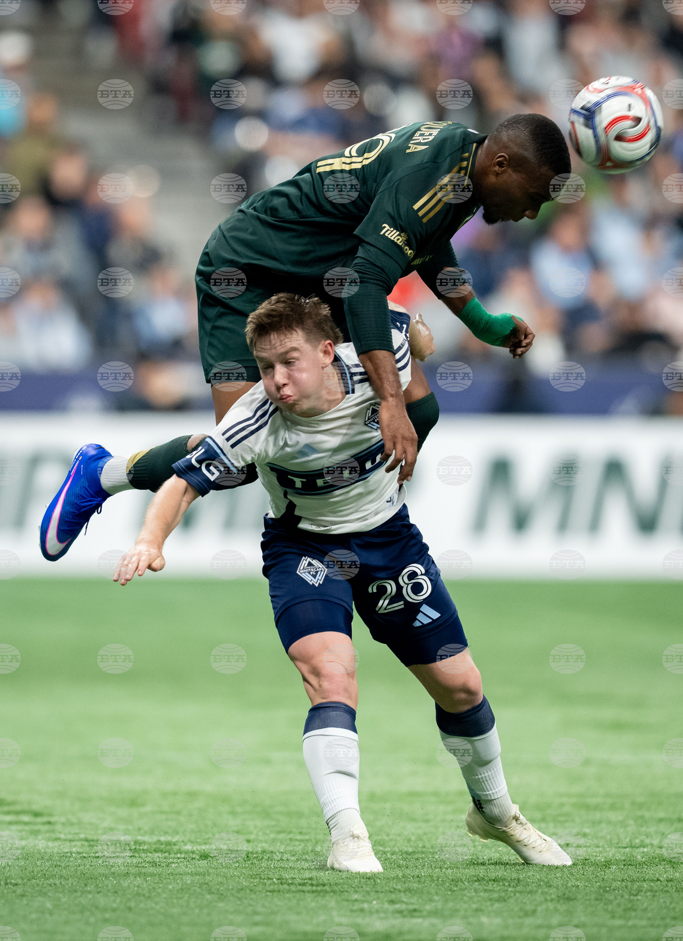 MLS Timbers Whitecaps Soccer