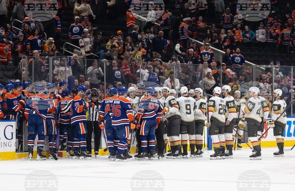 Golden Knights Oilers Hockey