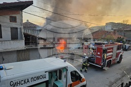 Свищов - пожар