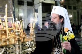 Цветница - Патриарх Даниил - литургия