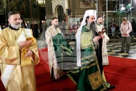 Цветница - Патриарх Даниил - литургия