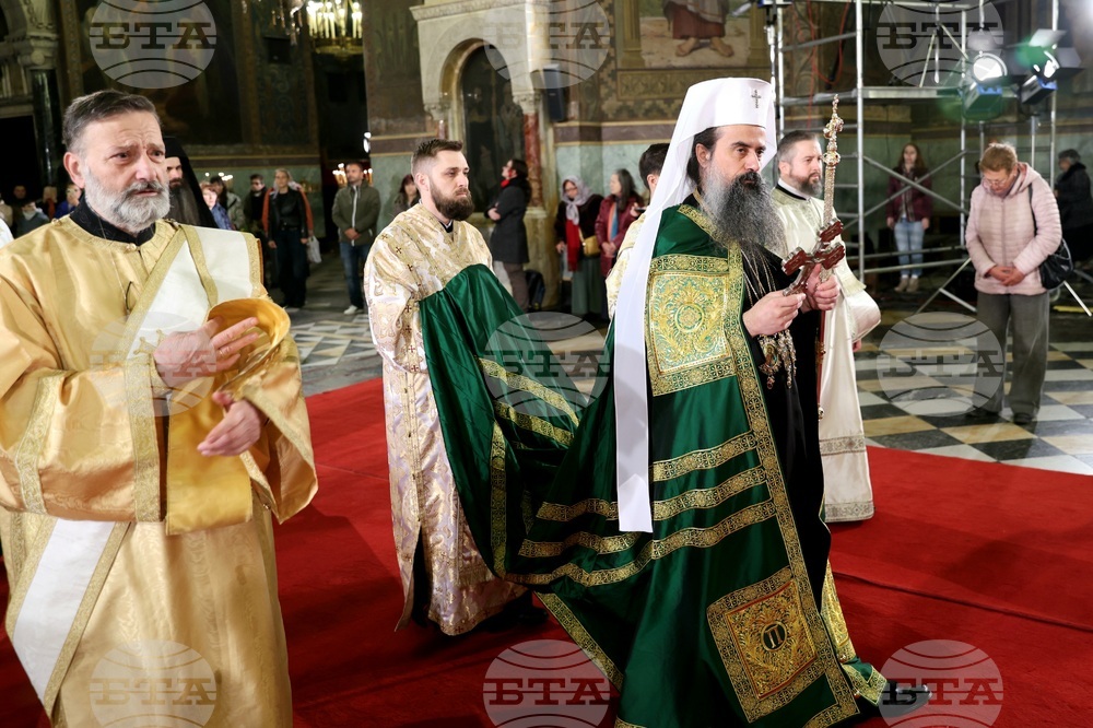 Цветница - Патриарх Даниил - литургия