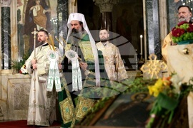 Цветница - Патриарх Даниил - литургия