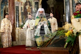 Цветница - Патриарх Даниил - литургия