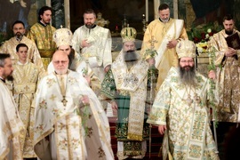 Цветница - Патриарх Даниил - литургия