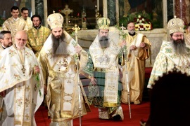 Цветница - Патриарх Даниил - литургия