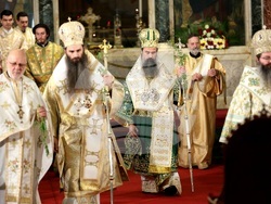 Цветница - Патриарх Даниил - литургия