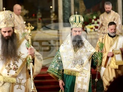 Цветница - Патриарх Даниил - литургия