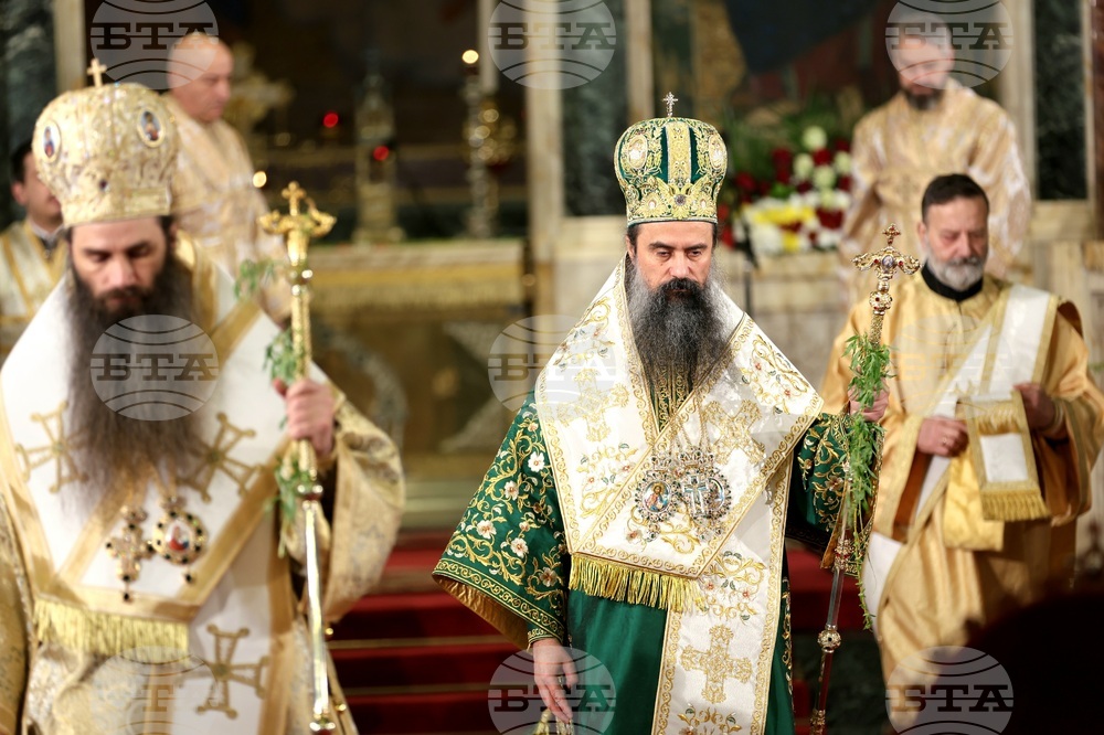 Цветница - Патриарх Даниил - литургия