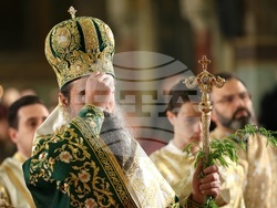 Цветница - Патриарх Даниил - литургия