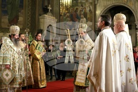 Цветница - Патриарх Даниил - литургия