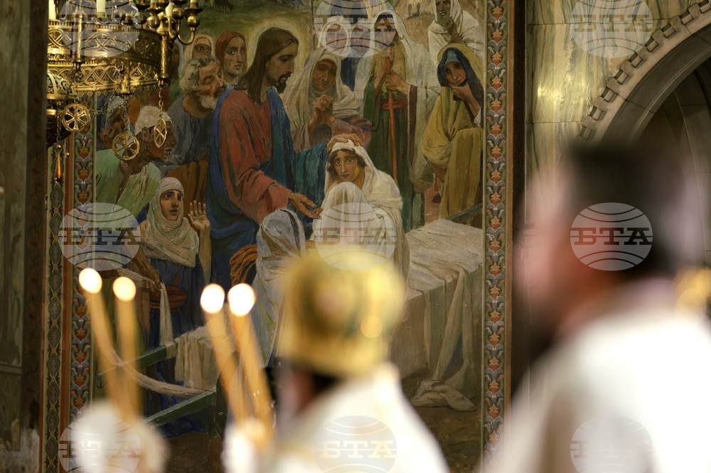 Цветница - Патриарх Даниил - литургия