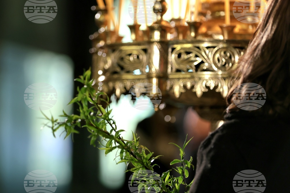 Цветница - Патриарх Даниил - литургия