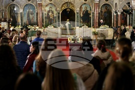 Цветница - Патриарх Даниил - литургия