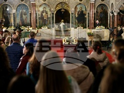 Цветница - Патриарх Даниил - литургия