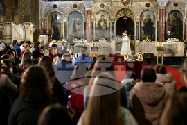 Цветница - Патриарх Даниил - литургия